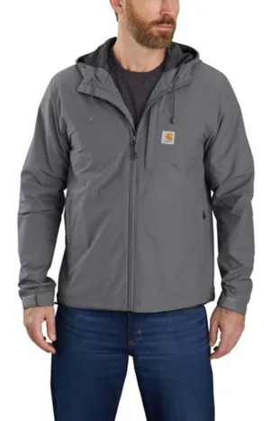 (104671) Rain Defender Relaxed Fit Lightweight Jacket - Steel