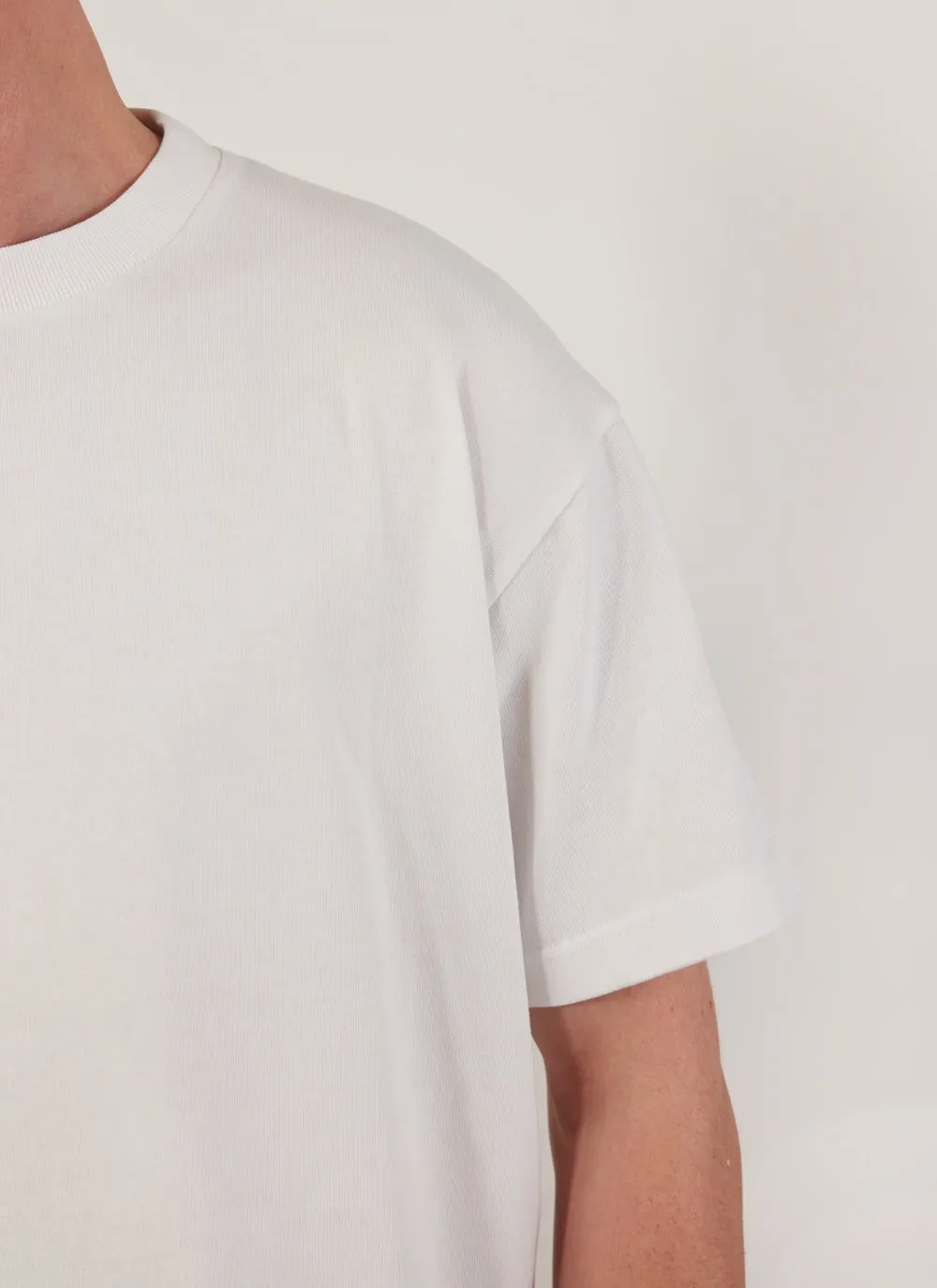 3 Pack Oversized T Shirts | Organic Cotton | White