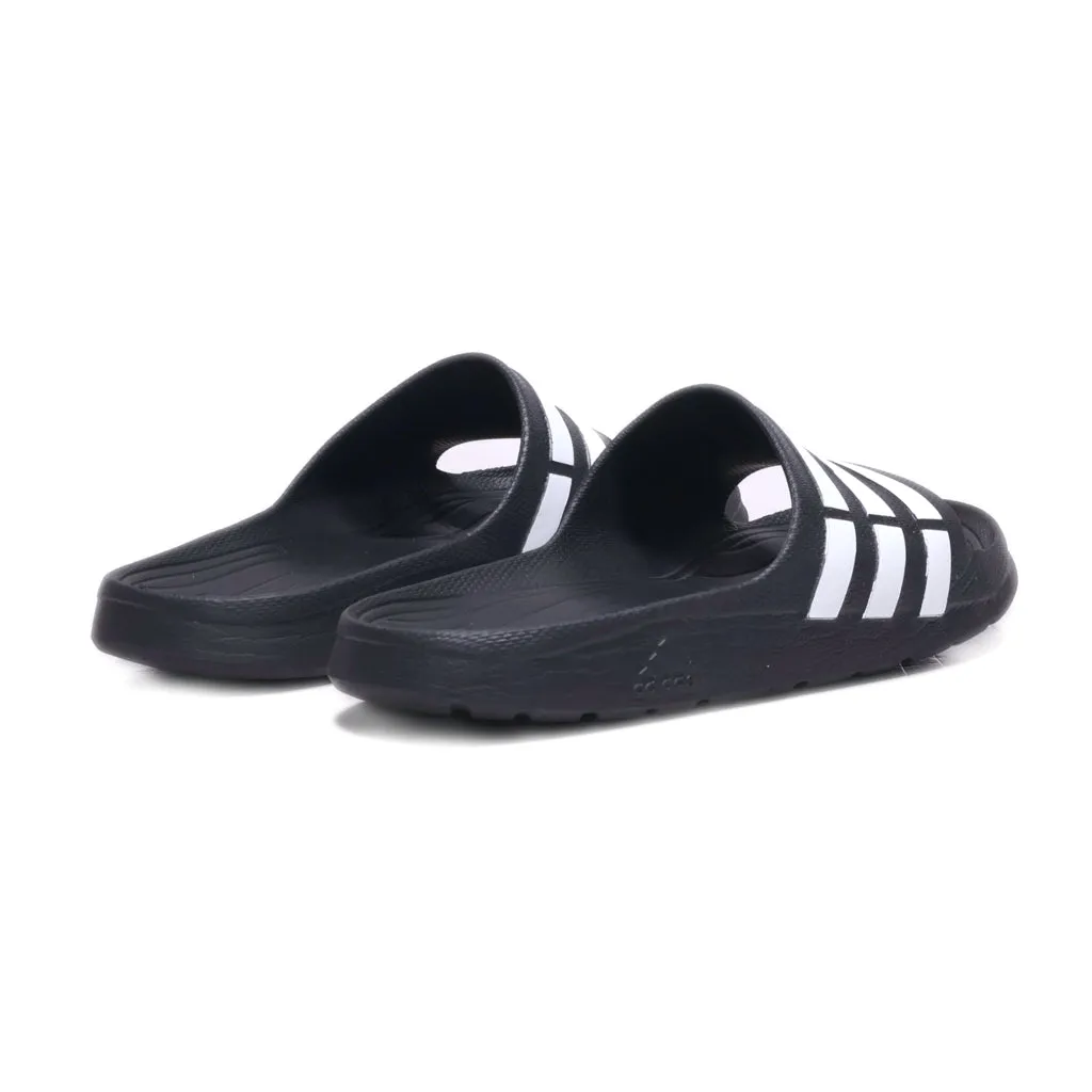 Adidas Flat Sandals Rubber Black Colour For Kids