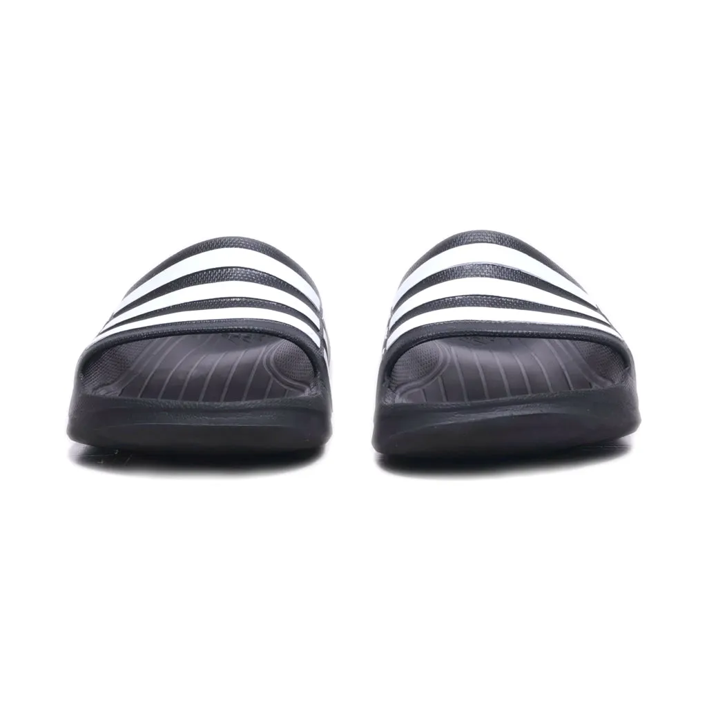 Adidas Flat Sandals Rubber Black Colour For Kids