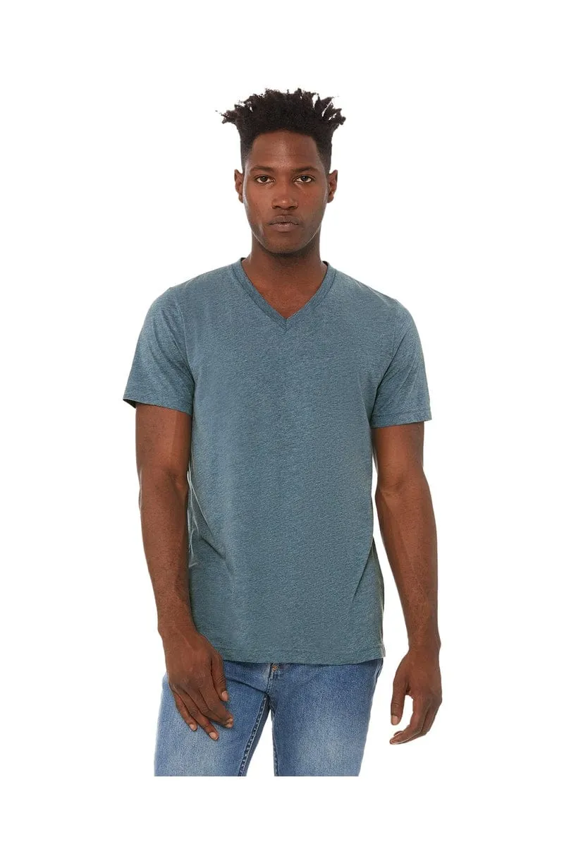 Bella Canvas 3415C: Unisex Triblend  V-Neck T-Shirt