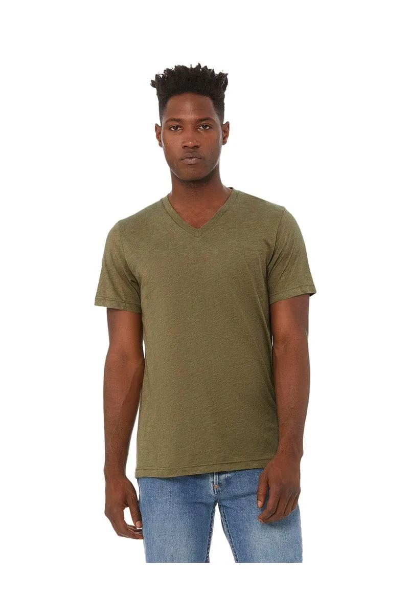 Bella Canvas 3415C: Unisex Triblend  V-Neck T-Shirt