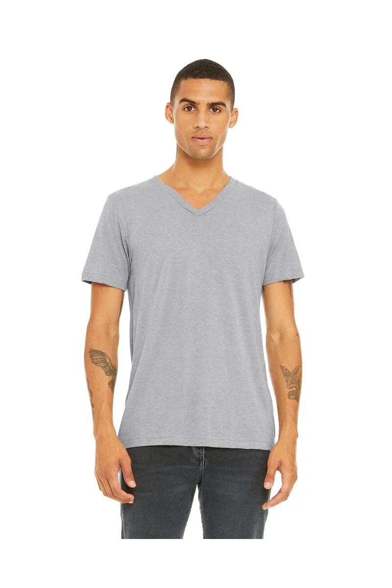 Bella Canvas 3415C: Unisex Triblend  V-Neck T-Shirt