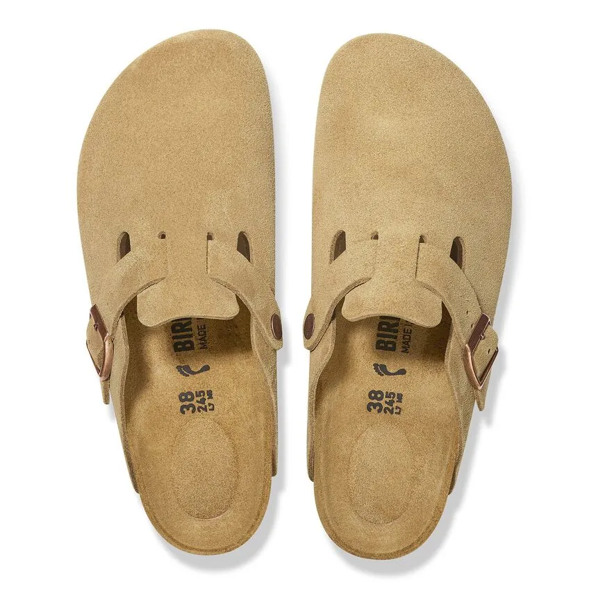 Birkenstock Boston - Latte Cream