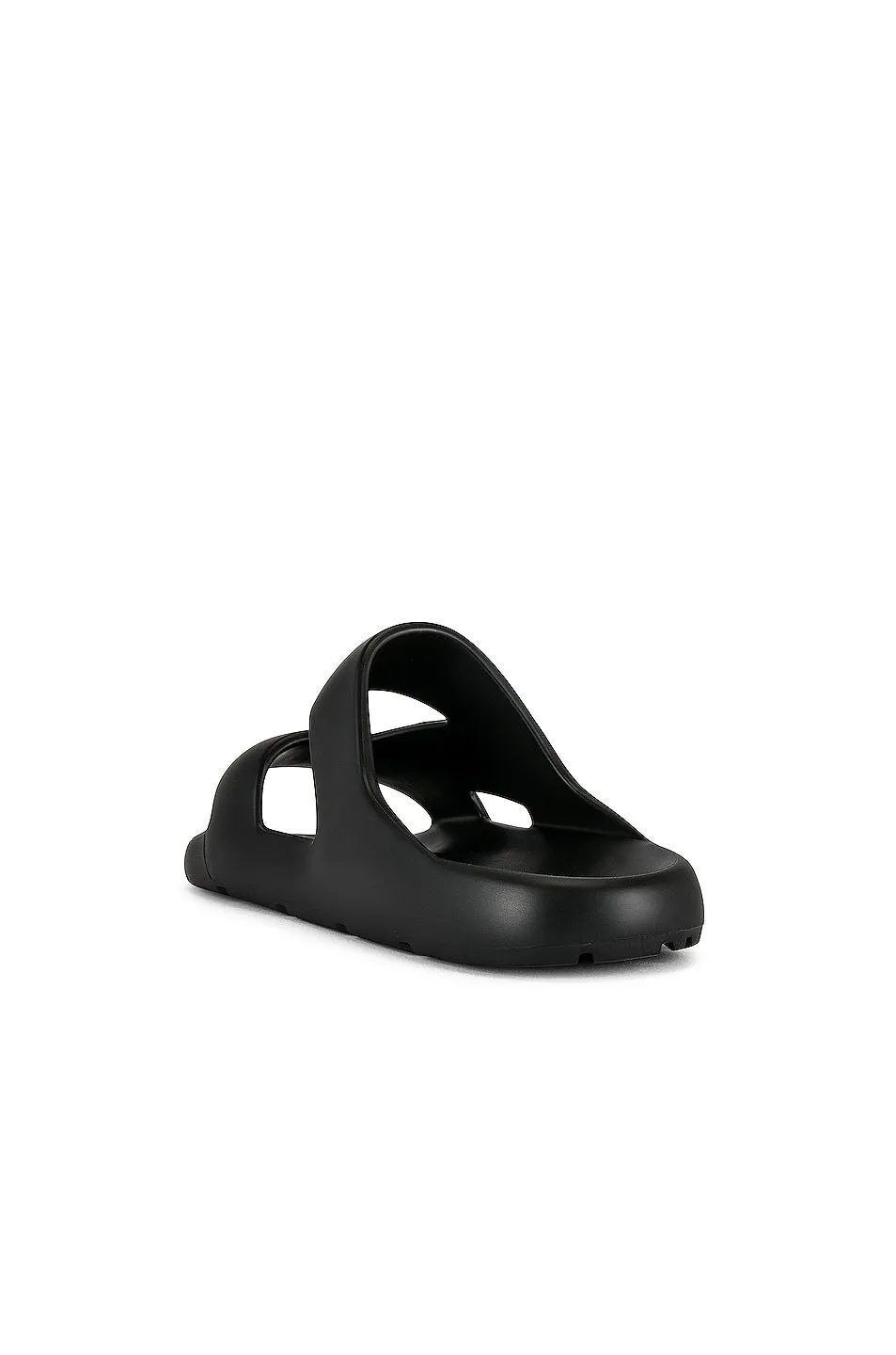 Bottega Veneta Sandal Gel Rubber slides, black