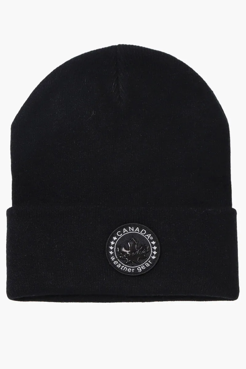 Canada Weather Gear Basic Cuffed Hat - Black