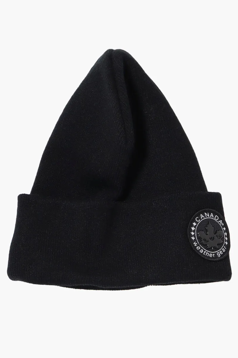 Canada Weather Gear Basic Cuffed Hat - Black