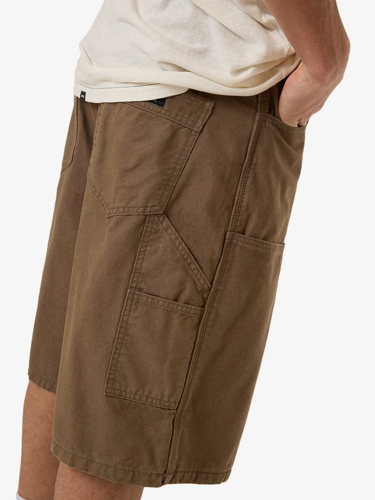 Carpenter Big Slacker Double Knee Short - Desert