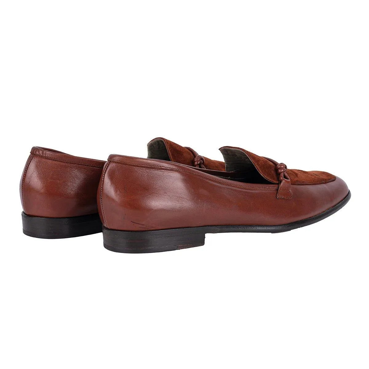 Cole Haan Casual Loafers Leather Brown Colour For Women