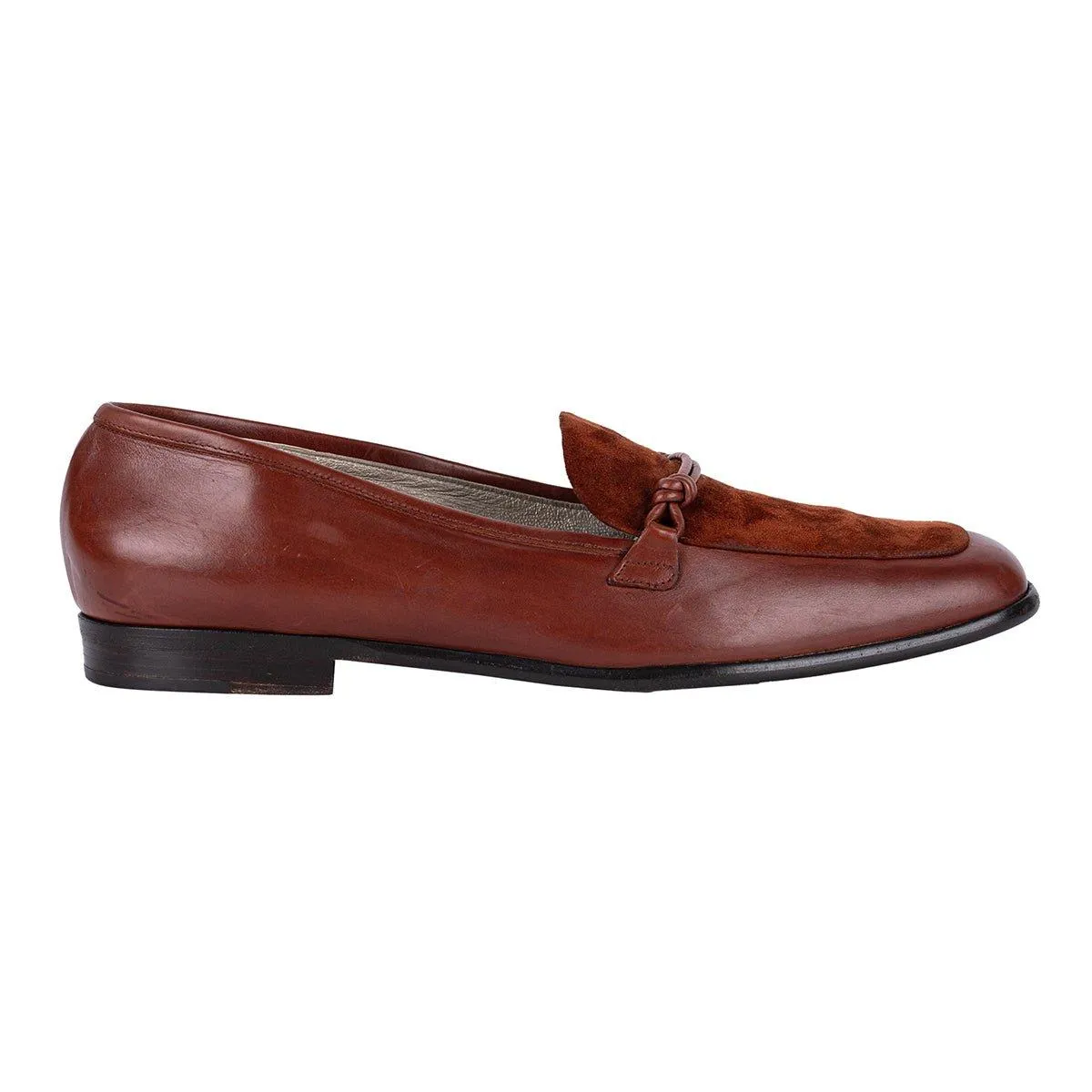 Cole Haan Casual Loafers Leather Brown Colour For Women