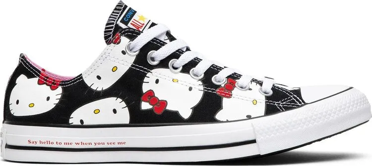 Converse Hello Kitty x Chuck Taylor All Star Canvas Ox Black Sneakers