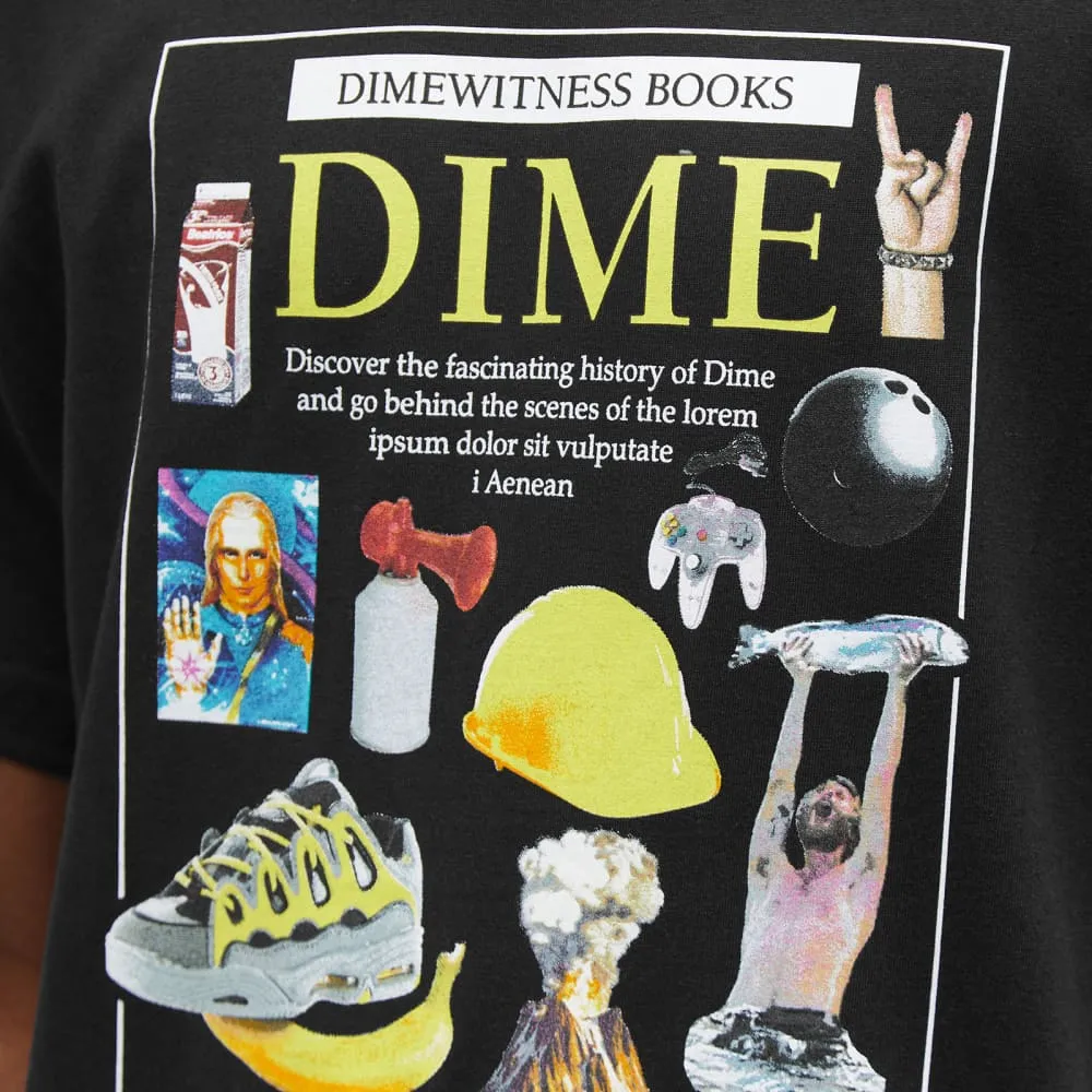 Dime Dime Witness T-shirt, black