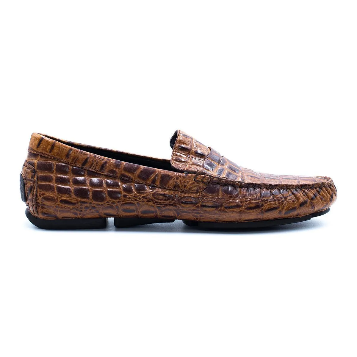 Donald J Pliner Vinco 2 Casual Loafers Leather Brown Colour For Men