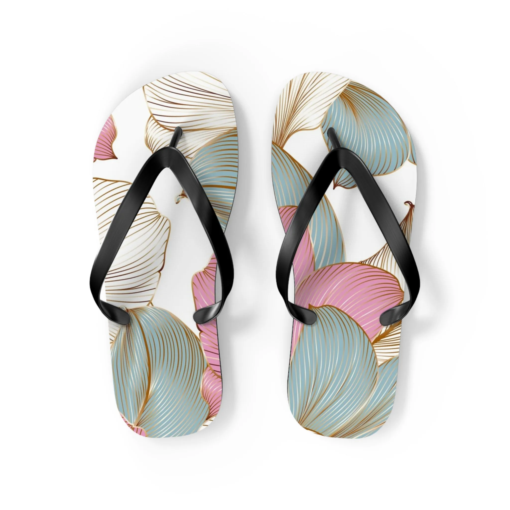 Elegant floral Flip Flops