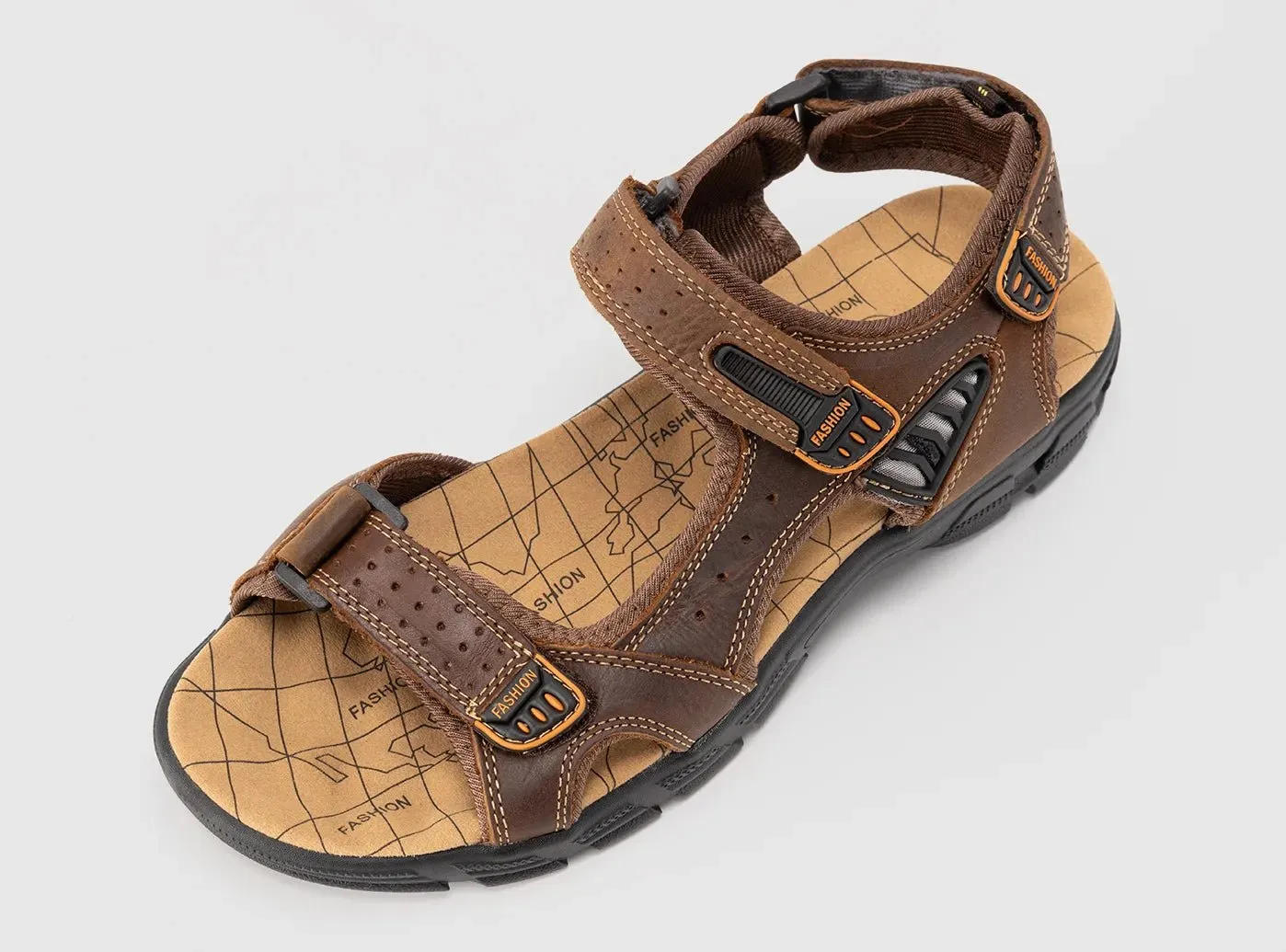 FitVille Men's ExploreEase Sandals