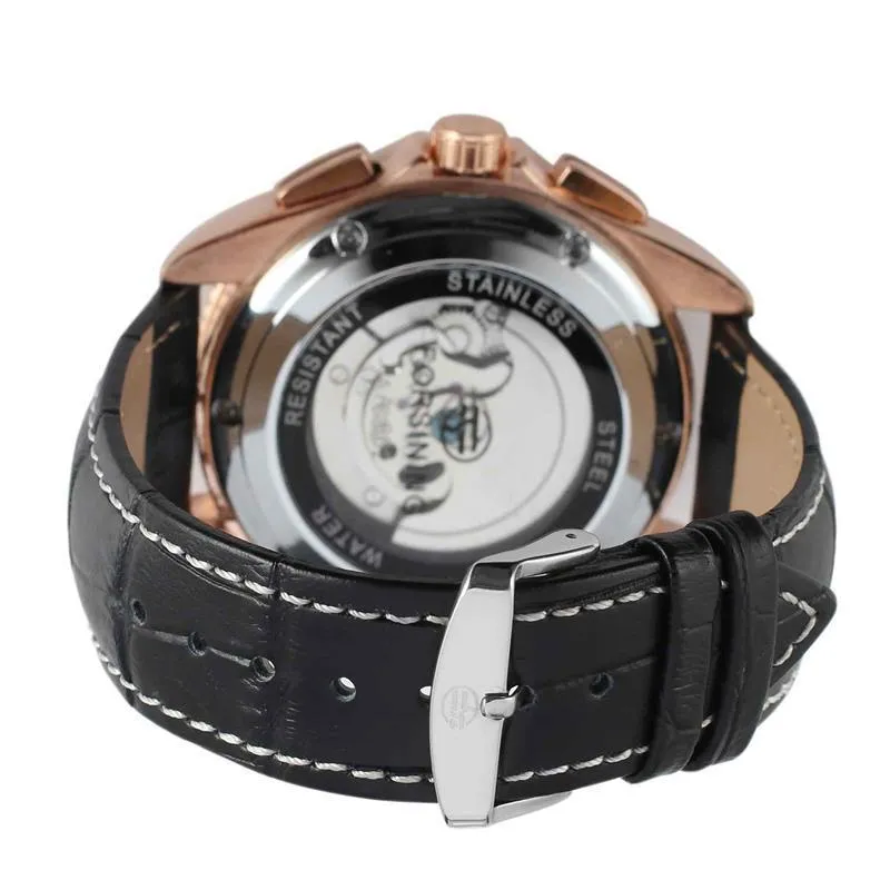 Foreign Trade Hot   High-end Mechanical Watches Men's Fashion Leisure Full Automatic Mechanical Watches Wholesale