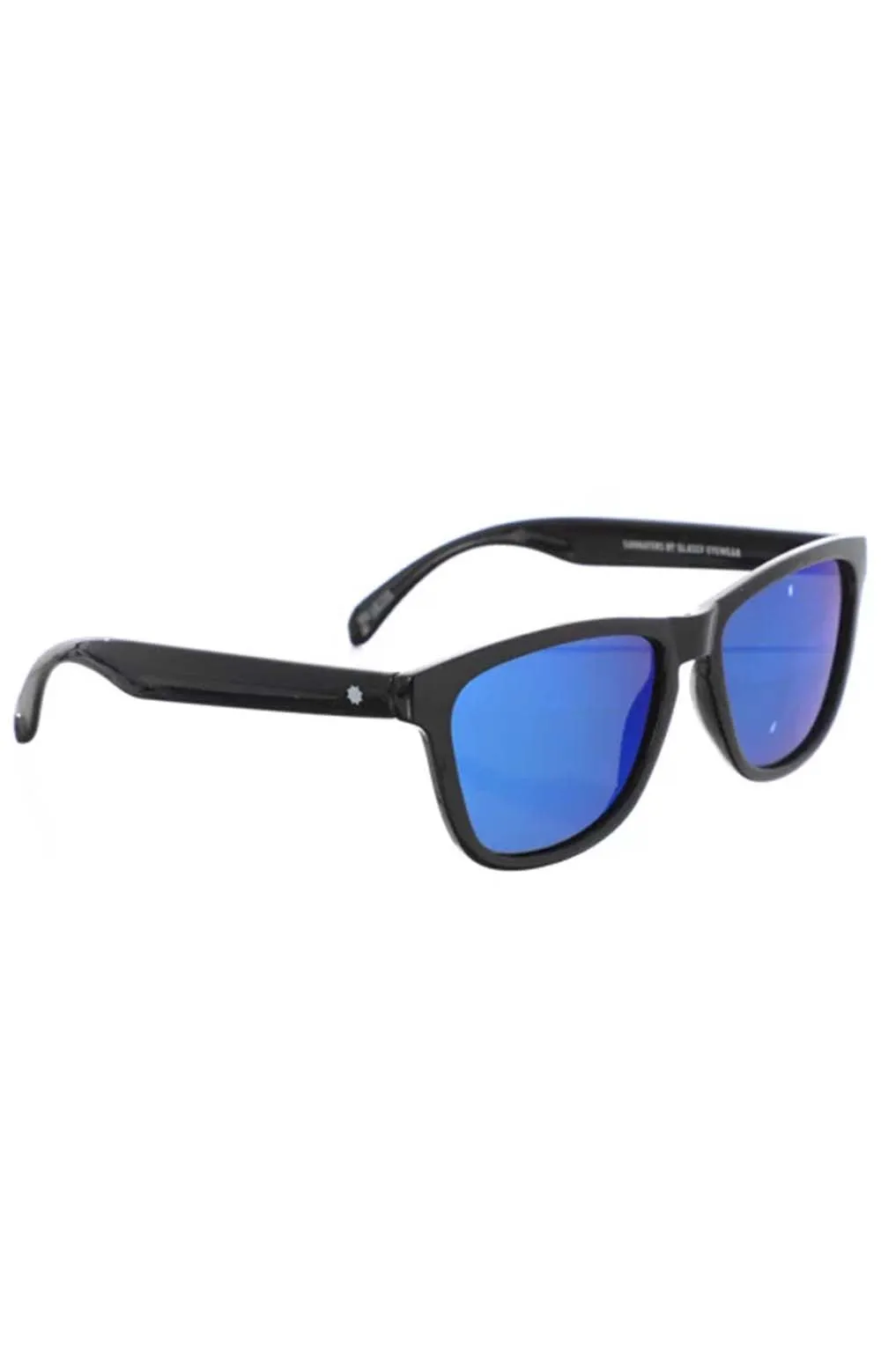 Glassy Deric Matte Black Polarized Sunglasses