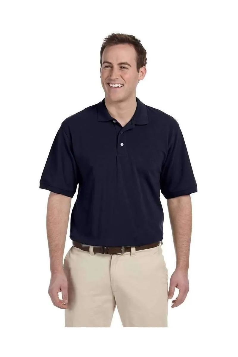 Harriton M265: Men's 56 oz Easy Blend Polo