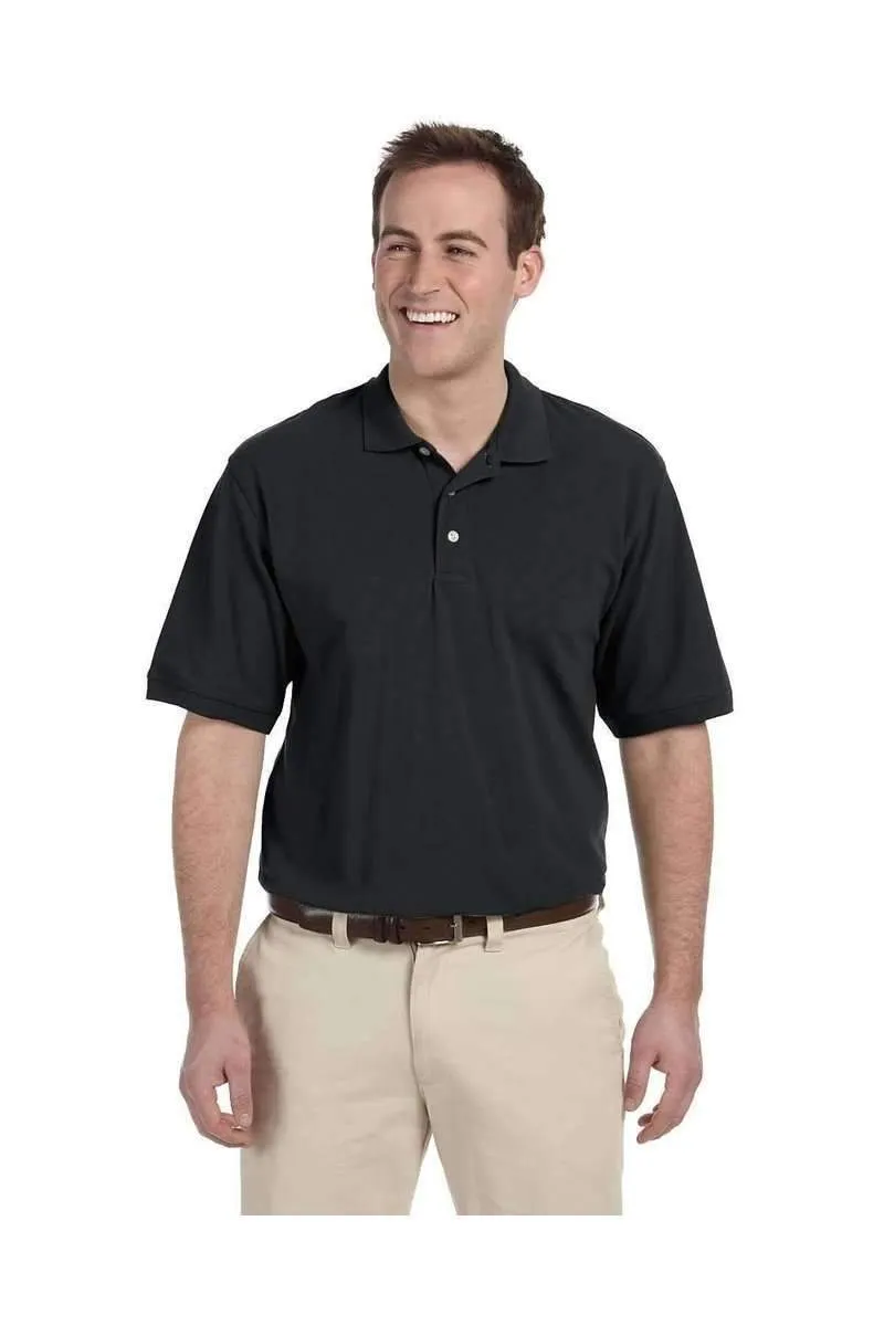 Harriton M265: Men's 56 oz Easy Blend Polo