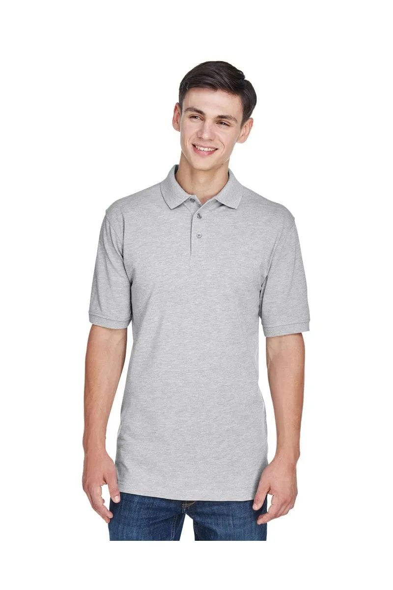 Harriton M265: Men's 56 oz Easy Blend Polo