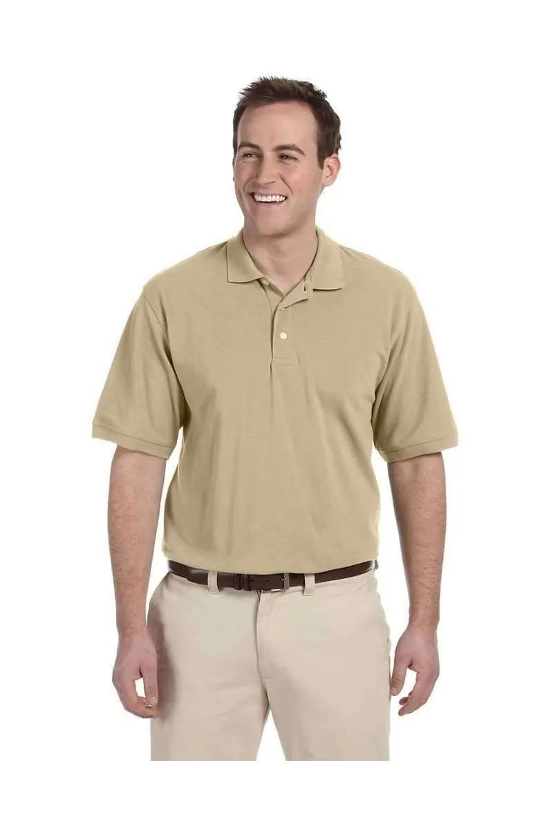 Harriton M265: Men's 56 oz Easy Blend Polo