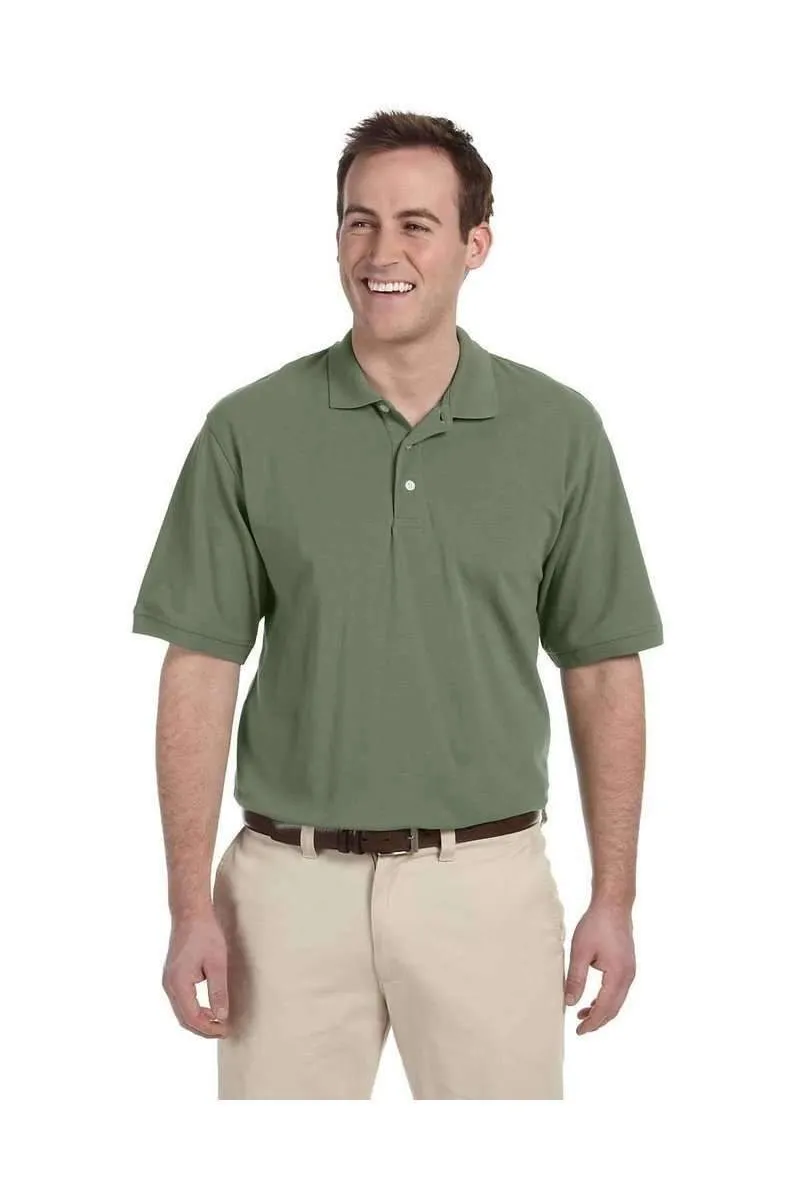 Harriton M265: Men's 56 oz Easy Blend Polo