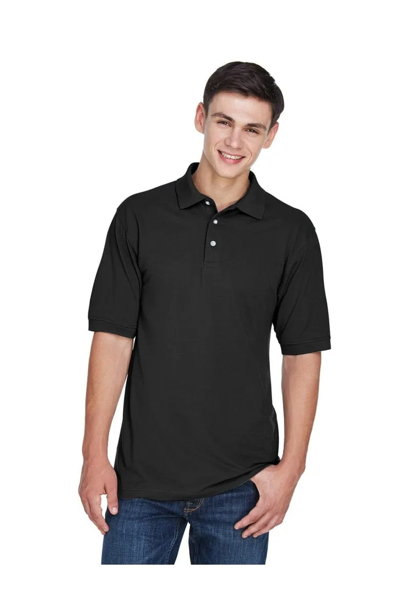 Harriton M265: Men's 56 oz Easy Blend Polo