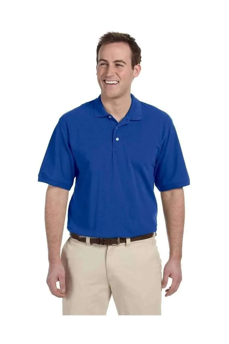 Harriton M265: Men's 56 oz Easy Blend Polo