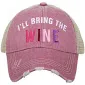 Hats Ill bring the alcohol Bail money Bad decisions Gangsta rap Wine Essentials Embroidered Personalize