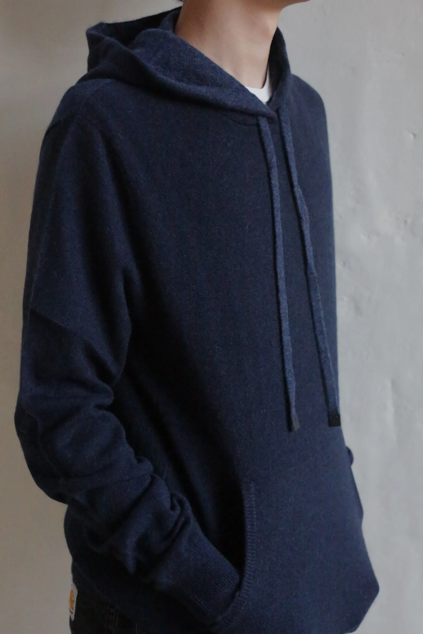 Men's Cashmere Hoodie | Navy