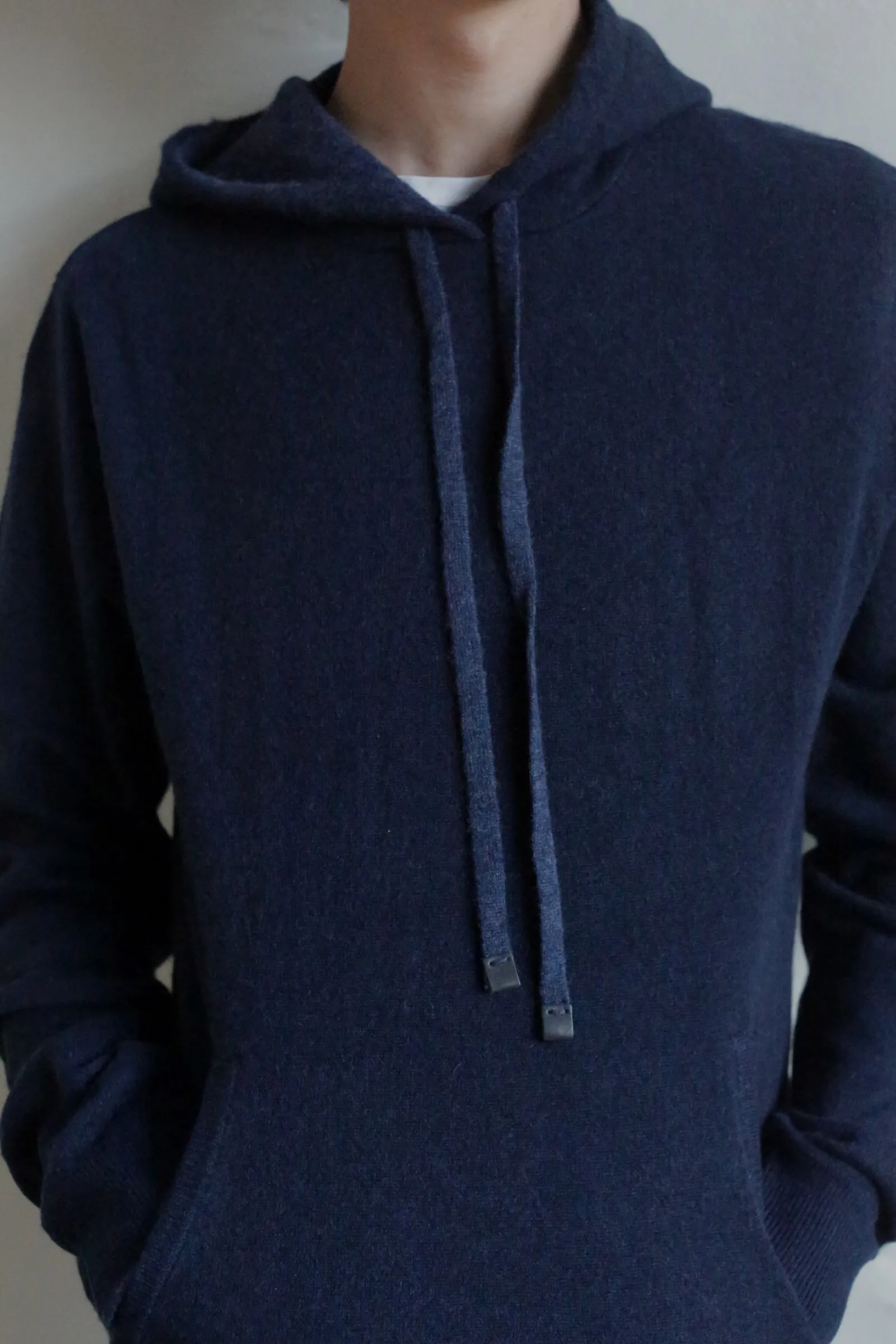 Men's Cashmere Hoodie | Navy