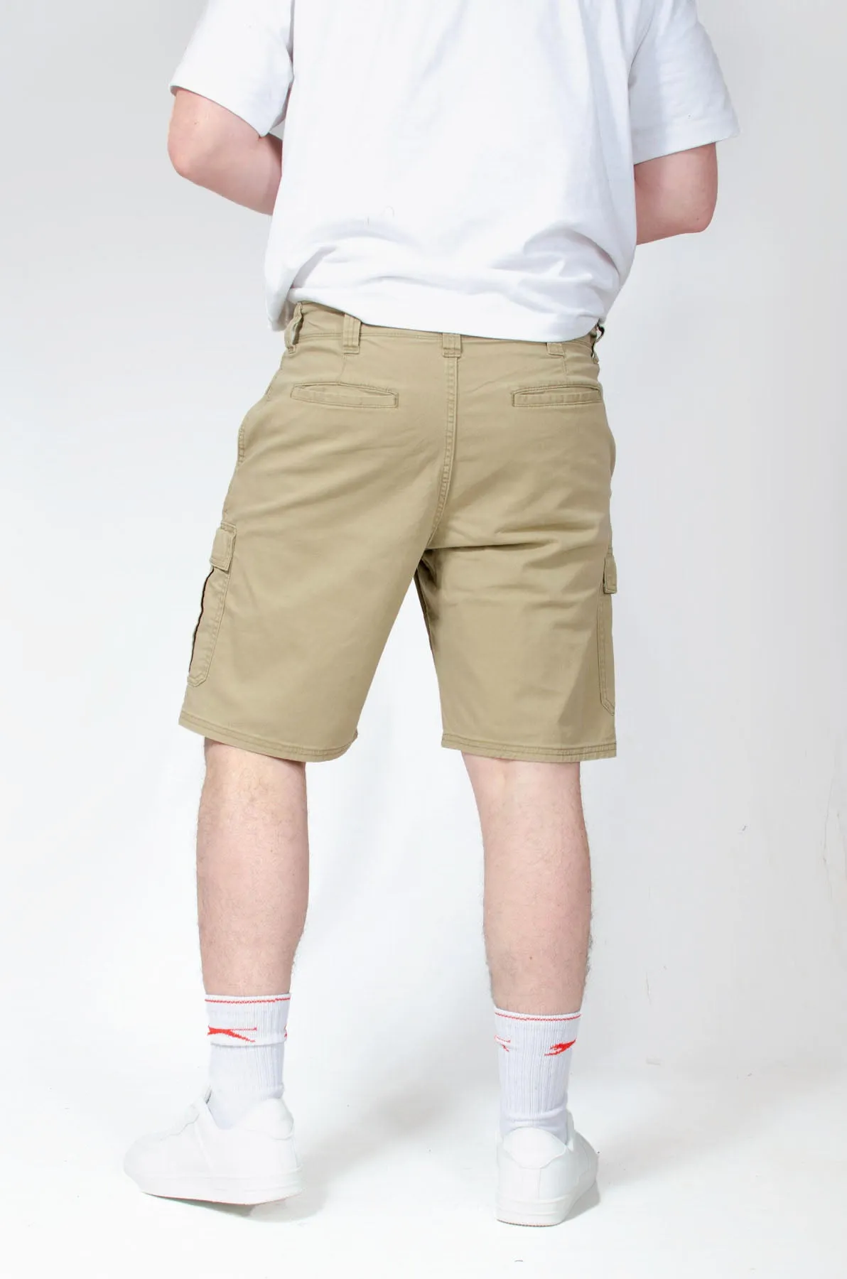 Mens Cotton Cargo Shorts