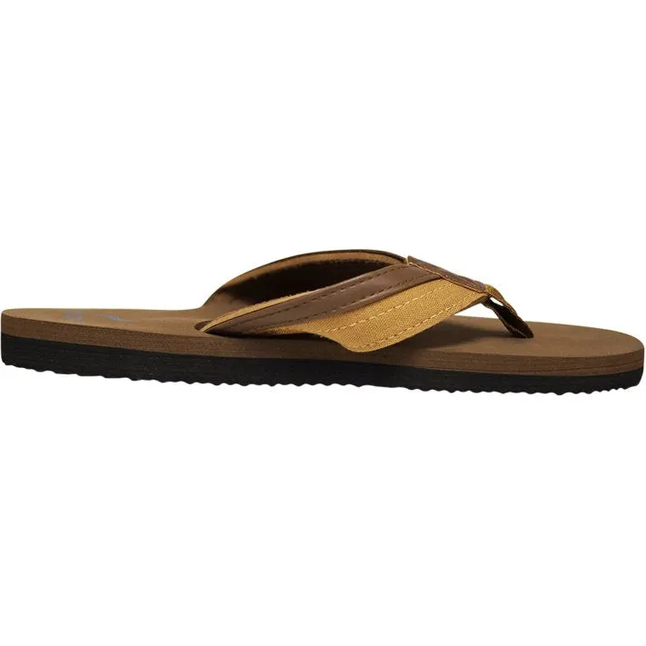 Mens Flip Flop Sandal Brown