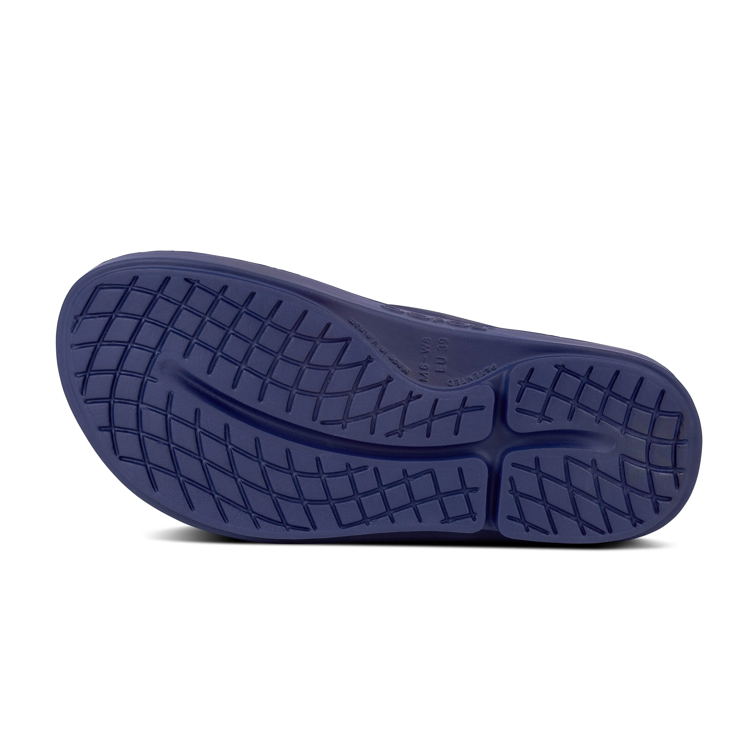 Men's Oofos OOriginal Thong Color: Navy