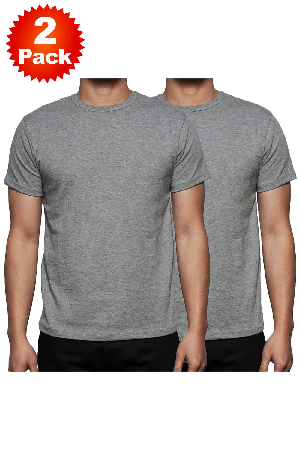 Mens Polycotton T-Shirt - Pack of 2