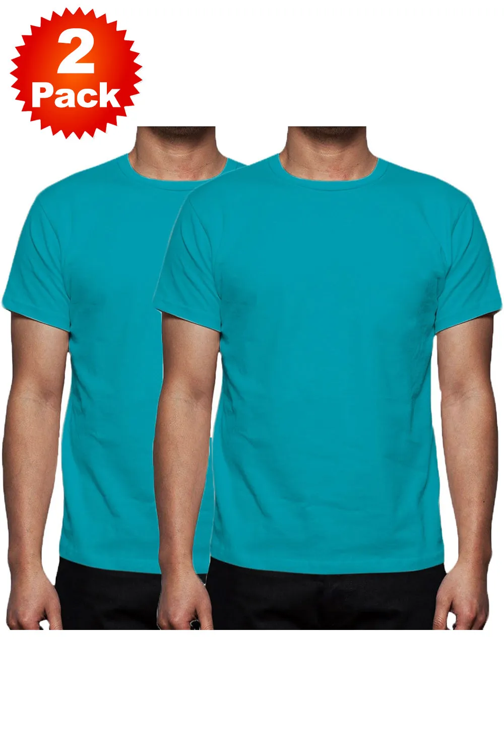 Mens Polycotton T-Shirt - Pack of 2