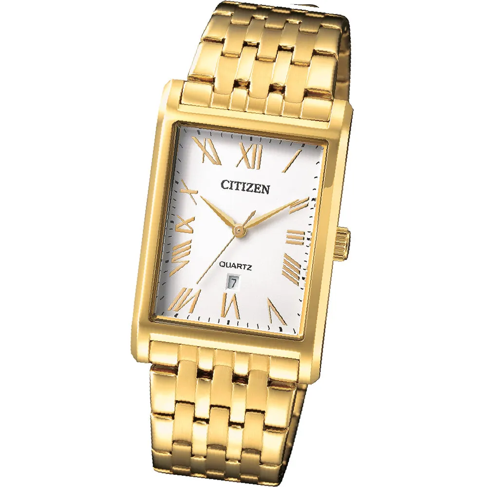 Men's Quartz  Watch Gold-Toned