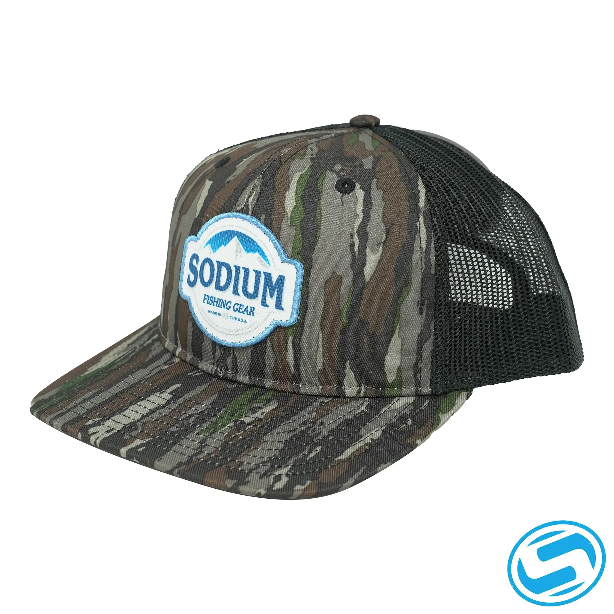 Men's Sodium White Mountains Trucker Adjustable Hat