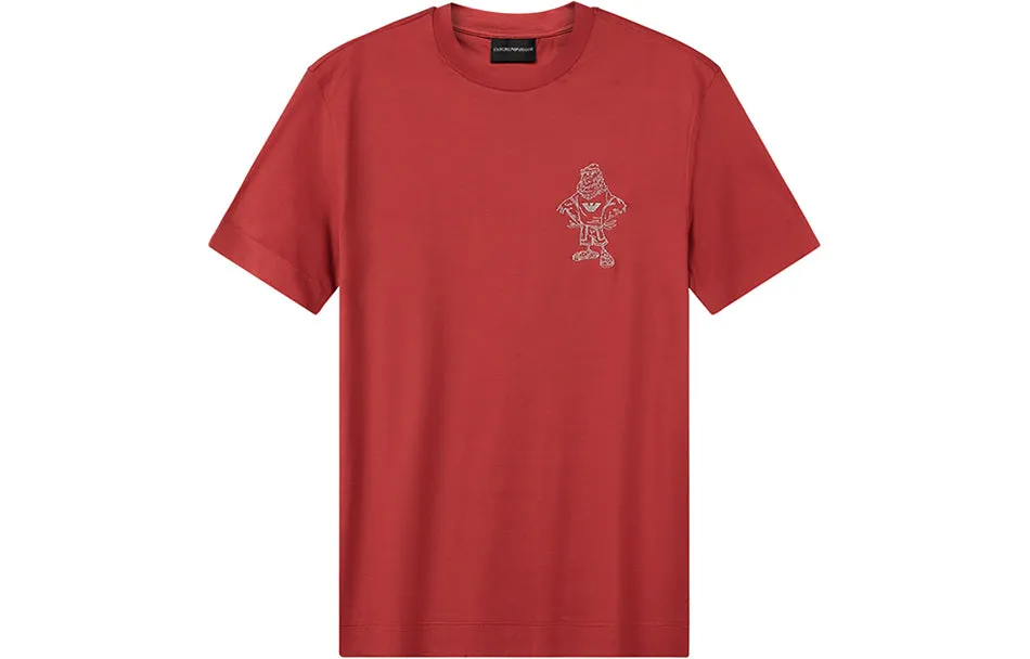 Men's T-shirt Armani Emporio, red