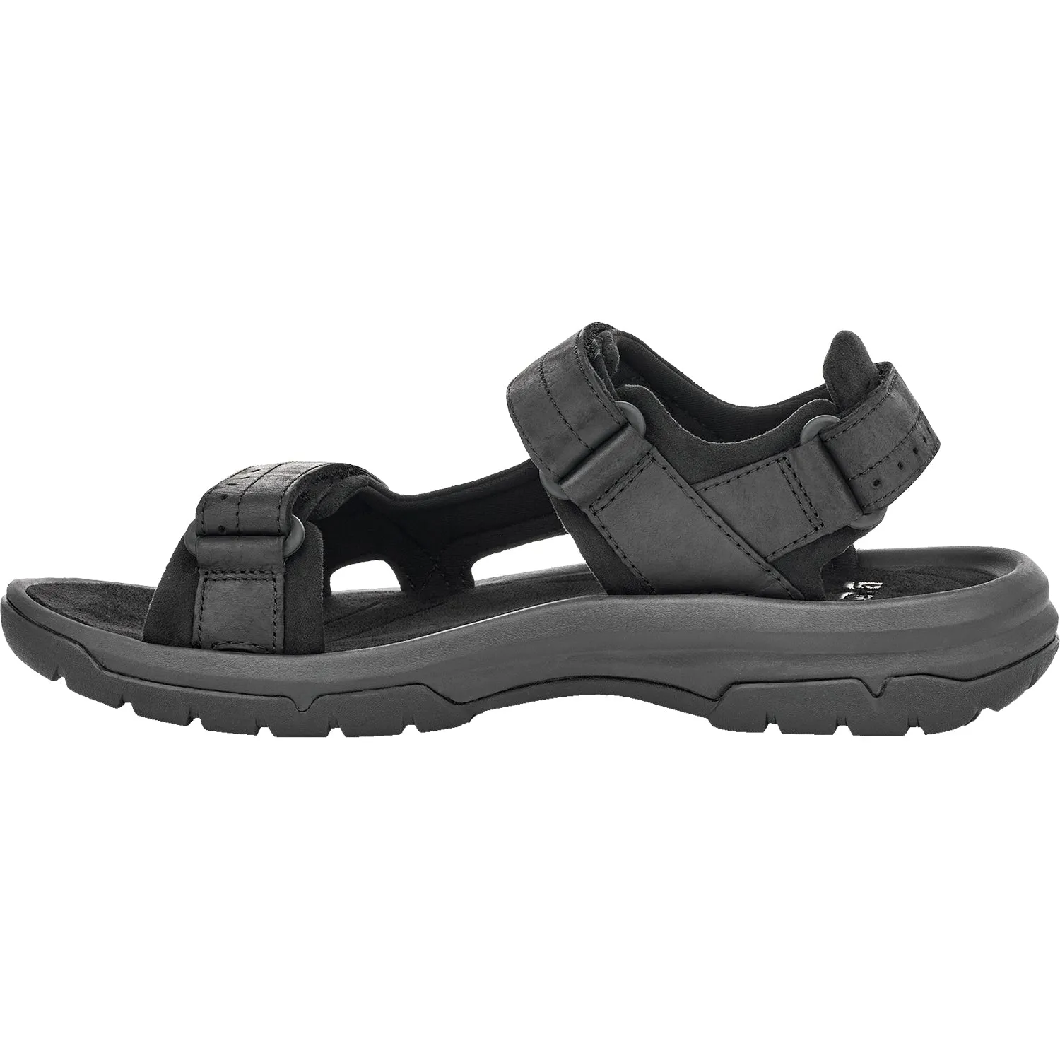 Men's Teva Langdon Sandal True Black Leather