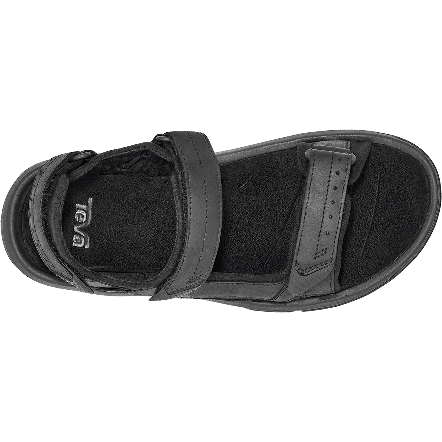 Men's Teva Langdon Sandal True Black Leather