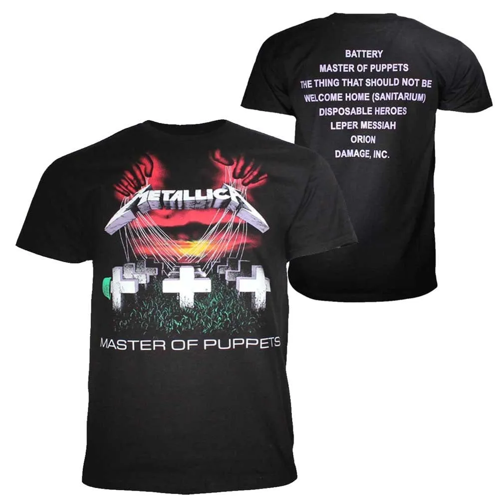 Metallica Master of Puppets Vintage Band Tee