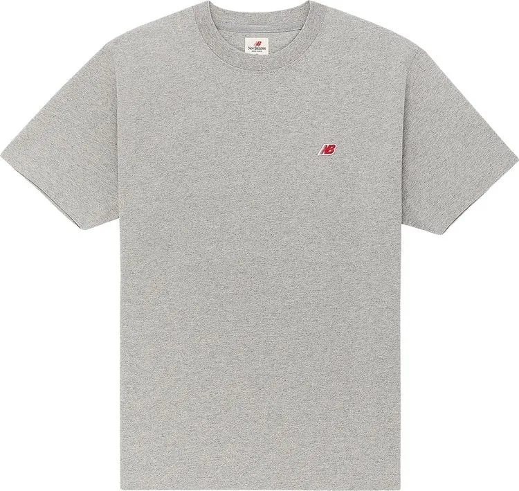 New Balance MADE In USA Core T-Shirt 'Athletic Grey', Gray