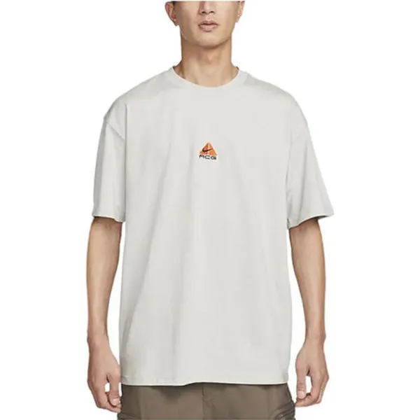 Nike ACG Fleece Round Neck T-Shirt 'White', Multicolor