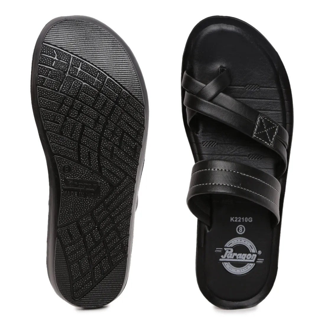 Paragon  PUK2210G Men Stylish Sandals | Comfortable Sandals for Daily Outdoor Use | Casual Formal Sandals with Cushioned Soles