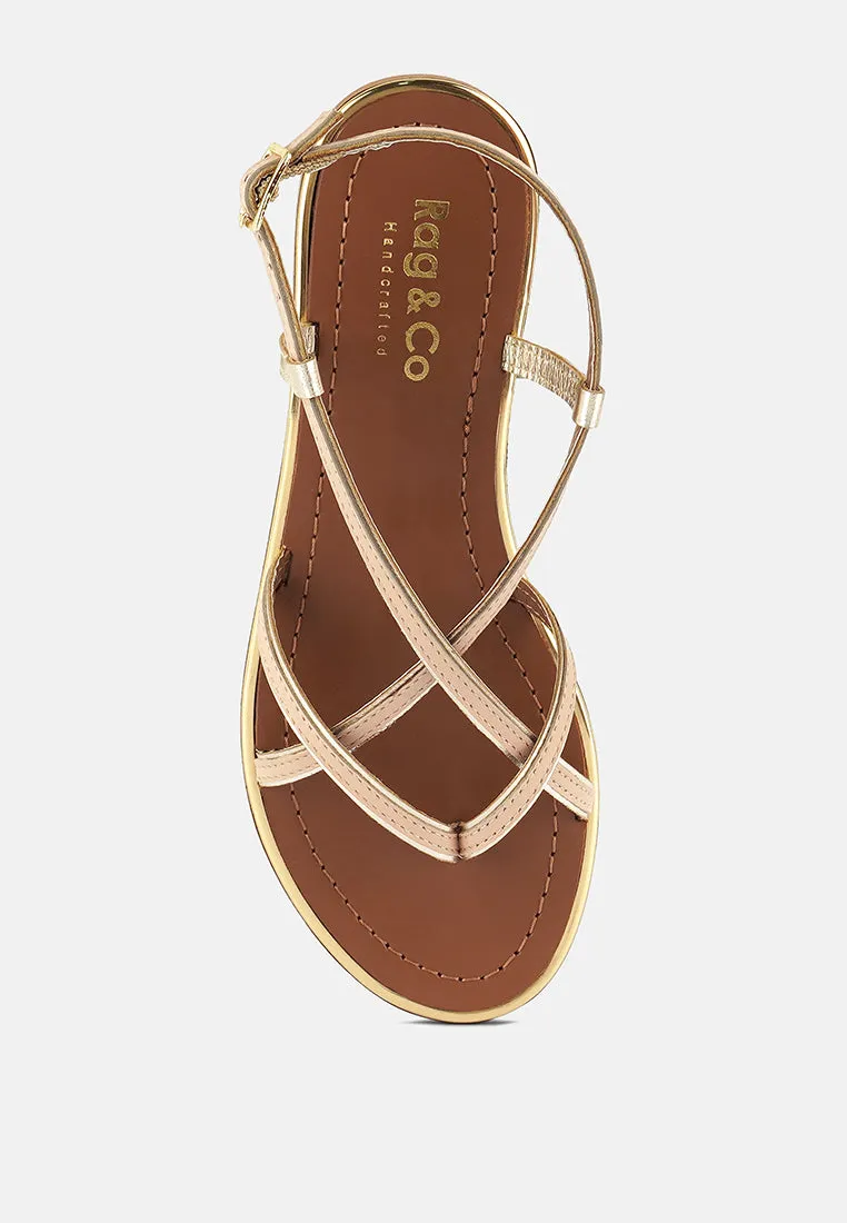 Pheobe Strappy Flat Sandals