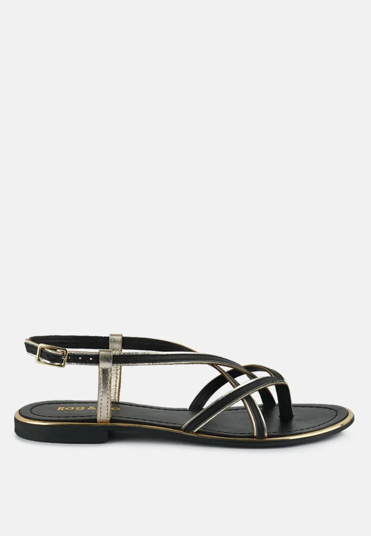 Pheobe Strappy Flat Sandals