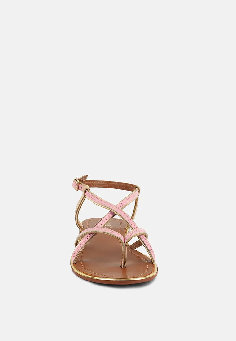 Pheobe Strappy Flat Sandals