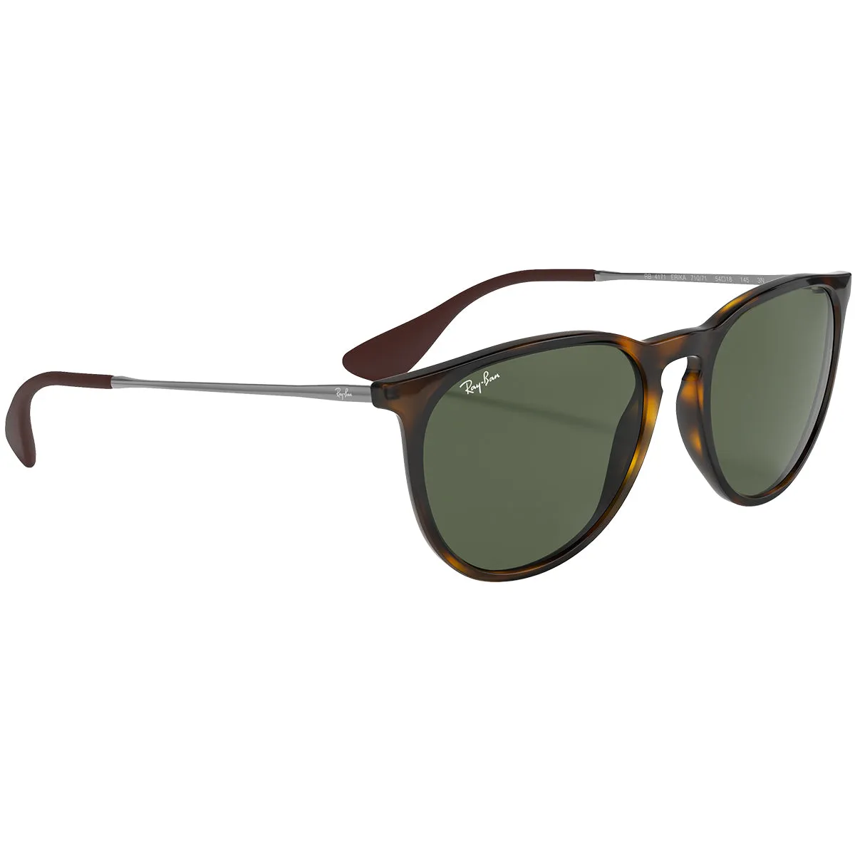 Ray-Ban Erika Classic Sunglasses - Polished Light Havana/Green