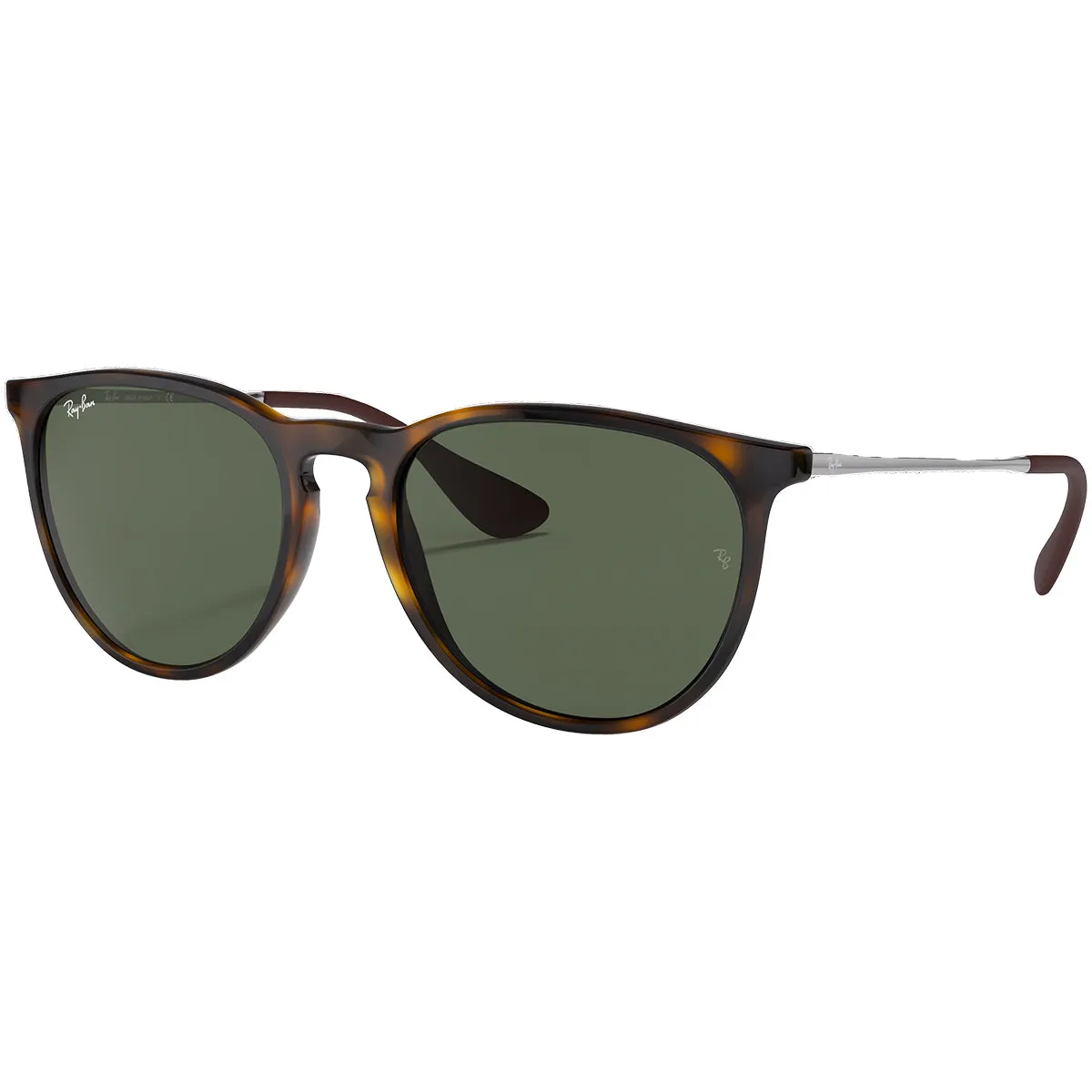 Ray-Ban Erika Classic Sunglasses - Polished Light Havana/Green